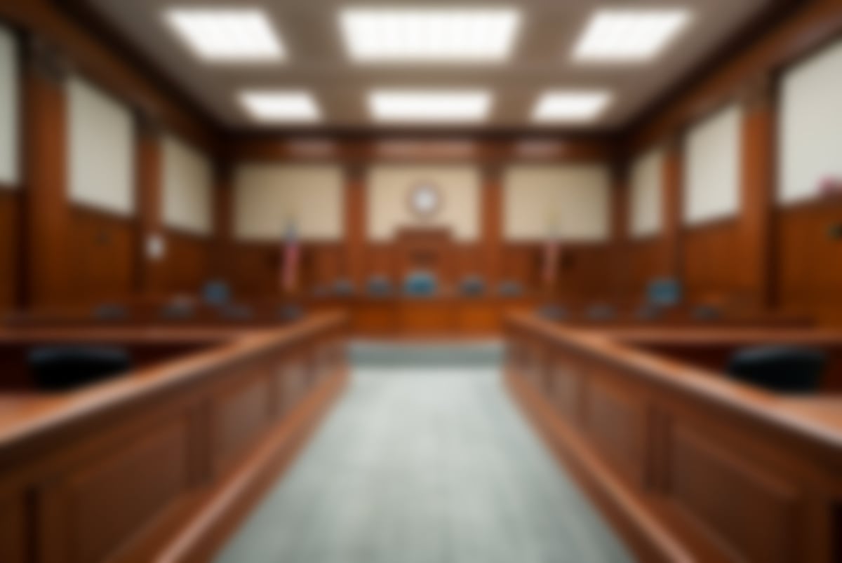 Crown Court courtroom where criminal defence solicitor represents manslaughter case client
