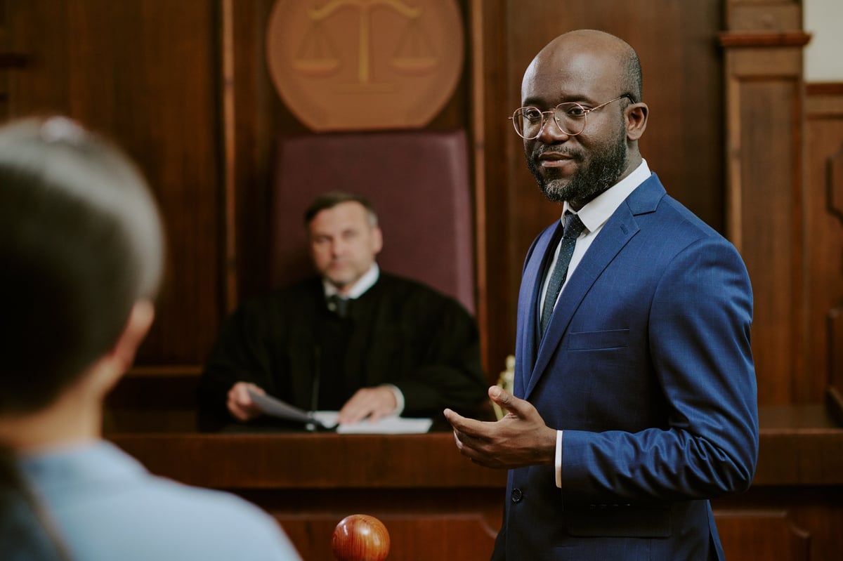 Free Legal Aid bail application solicitor advocating in court for a client's bail application, making legal submissions for release from custody